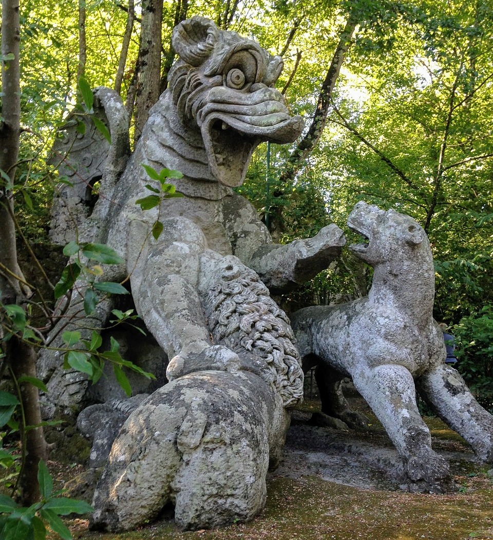 Tuinen van Bomarzo Italië